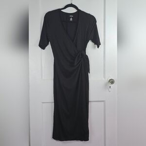 Sonoma Goods For Life Black Knit Maternity Midi Dress M